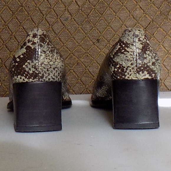 Vintage Franco Barbieri python embossed leather - Picture 6 of 7